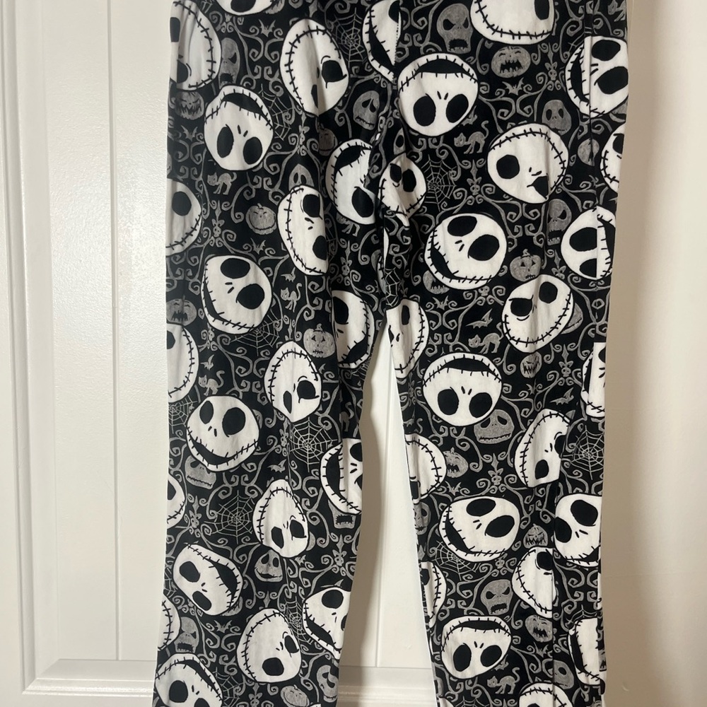 Disney Black and White Nightmare Before Christmas Pajama Pants